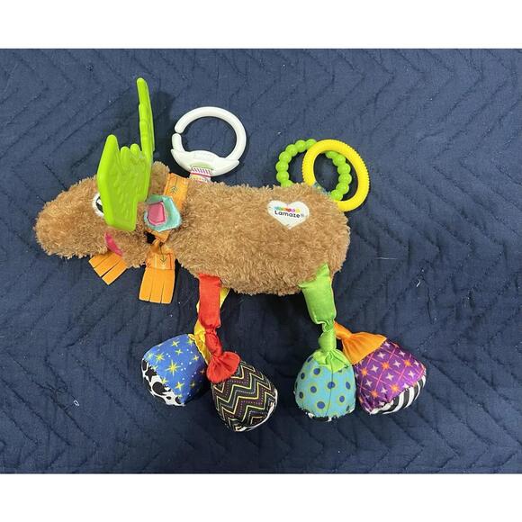 Other - Lamaze Mortimer the Moose Baby‎ Sensory Crinkle Toy with Teether Rings